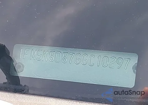 2016 Ford Explorer Xlt z USA, uszkodzony, nr VIN 1FM5K8D87GGC10297